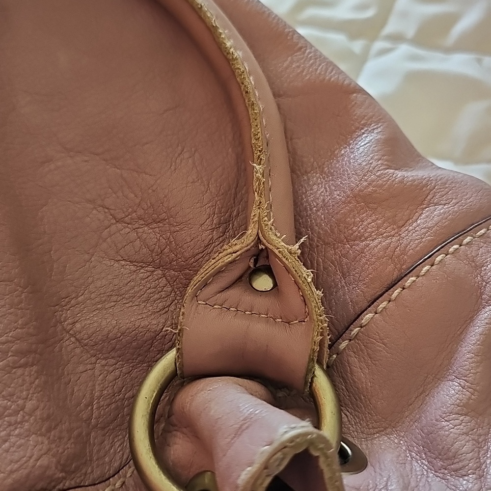 Tignanello Lilac Leather Purse - Picture 11 of 16